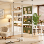 SVEORA Drill-Free Floor-to-Ceiling Aluminum Pegboard Shelving & Storage System - Image 4