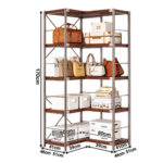 Modular Freestanding Metal & Wood Storage Shelving - Image 2