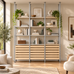 Modular Floor-to-Ceiling Metal Display Shelving System - Image 5