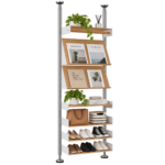 SVEORA Drill-Free Floor-to-Ceiling Entryway Storage System - Image 2