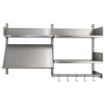 SVEORA Modular Wall-Mounted Shelving & Pegboard System - Image 7