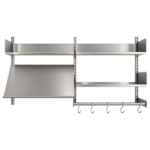 SVEORA Modular Wall-Mounted Shelving & Pegboard System - Image 4