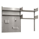 SVEORA Modular Wall-Mounted Shelving & Pegboard System - Image 3