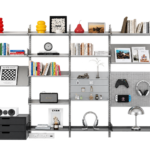 SVEORA Modular Wall-Mounted Metal Shelving System