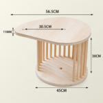 SVEORA Floor-to-Ceiling DIY Cat Tree System with Modular Platforms & Cat Beds - Image 5