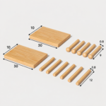 SVEORA Floor-to-Ceiling Modular Aluminum Shelving & Pegboard Storage Wall - Image 7