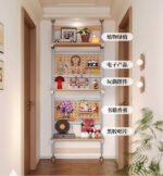 SVEORA Floor-to-Ceiling Modular Aluminum Shelving & Pegboard Storage Wall - Image 6