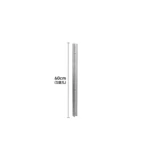 SVEORA Wall-Mounted Stainless Steel Track Shelving & Pegboard Display System | Adjustable Storage Rack - Image 3