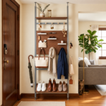 SVEORA Drill-Free Floor-to-Ceiling Aluminum Pegboard Shelving & Storage System - Image 5