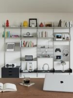 SVEORA Modular Wall-Mounted Metal Shelving System - Image 2