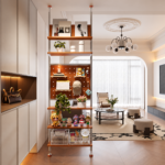 SVEORA Drill-Free Floor-to-Ceiling Aluminum Pegboard Shelving & Storage System - Image 8