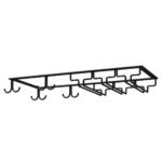 SVEORA Custom Aluminum Alloy Ceiling-Hung Multi-Tier Bar & Display Shelving System - Image 5