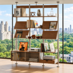 SVEORA Floor-to-Ceiling Modular Shelving & Storage System | No-Drill Aluminum Frame - Image 5